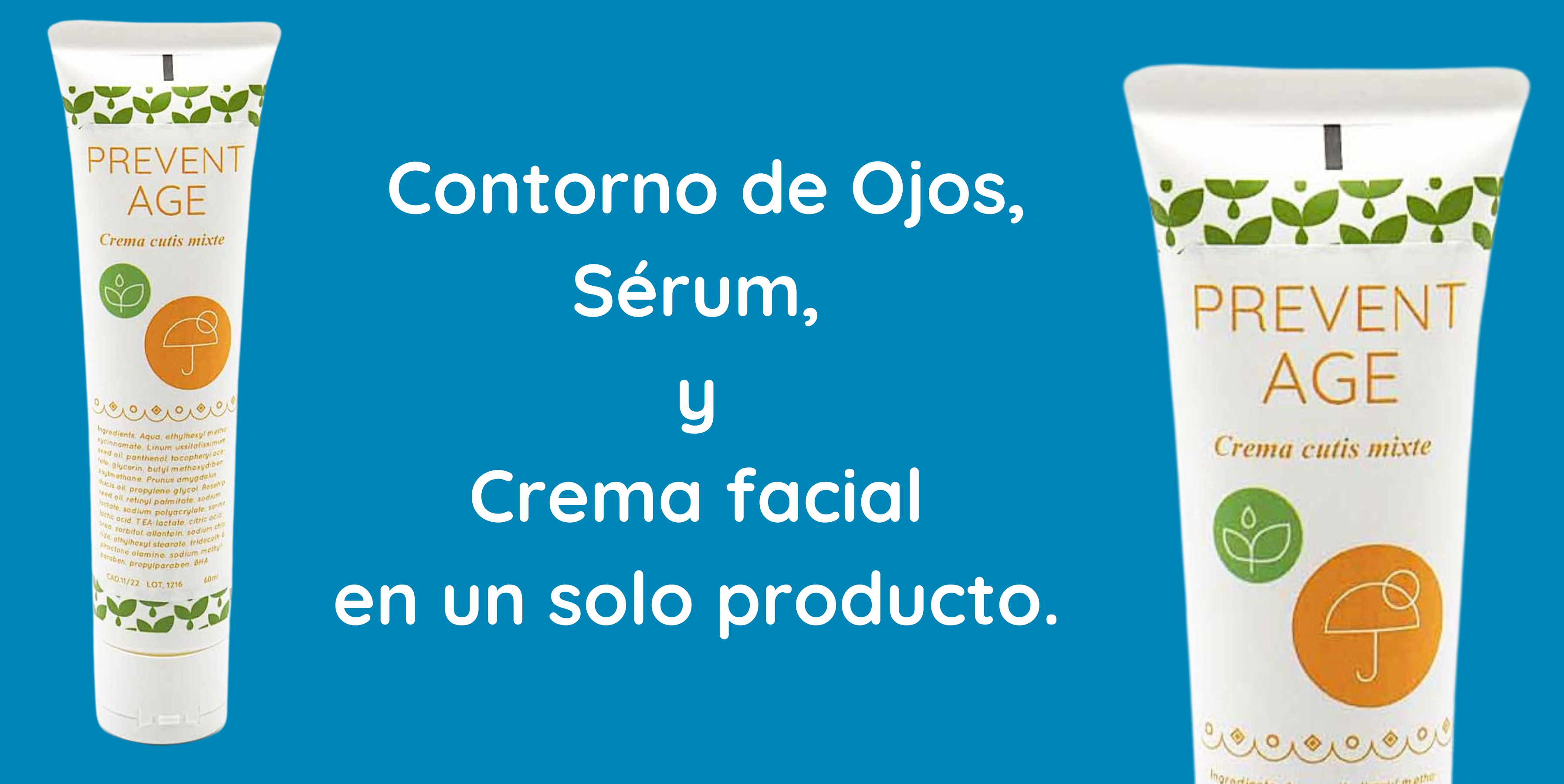 contorno ojos, serum, crema facial, todo en uno. ligero crema-gel, con aceites vegetales, L-carnitina, dexpantenol, vitamina A y E.